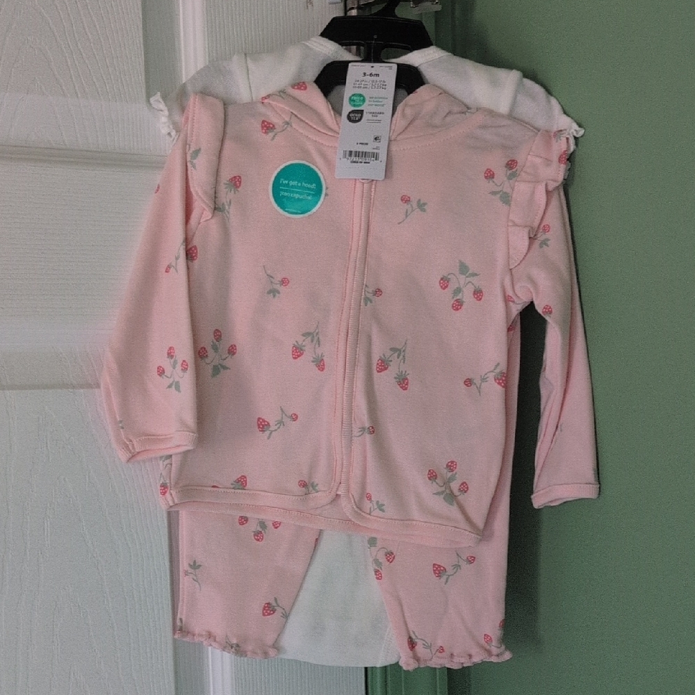 Carter's Soft Pink Baby Outfit
